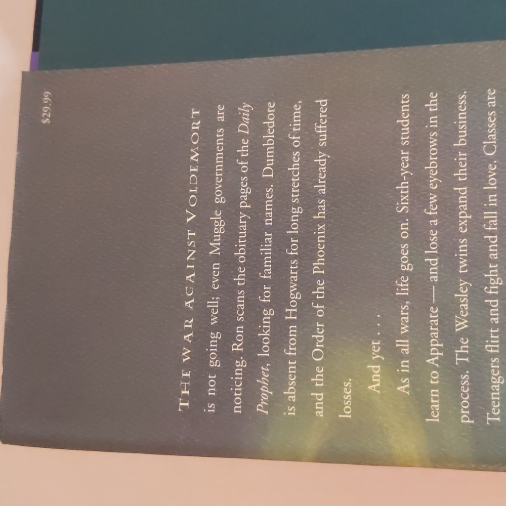 Harry Potter and the HalfBlood Prince Year 6 J.K. Rowling Vintage Hardcover Book - Picture 4 of 16